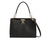 TOMMY HILFIGER HER TOTE ΤΣΑΝΤΑ ΓΥΝΑΙΚΕΙΑ BLACK