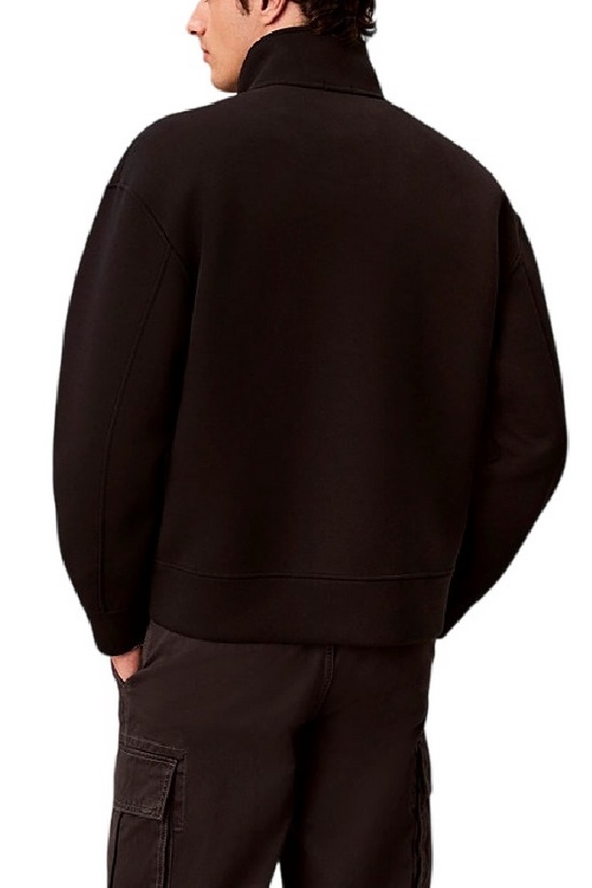 CALVIN KLEIN COOLING SPACER FULL ZIP JACKET ΖΑΚΕΤΑ ΦΟΥΤΕΡ ΑΝΔΡΙΚΗ BLACK