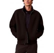 CALVIN KLEIN COOLING SPACER FULL ZIP JACKET ΖΑΚΕΤΑ ΦΟΥΤΕΡ ΑΝΔΡΙΚΗ BLACK