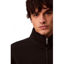 CALVIN KLEIN COOLING SPACER FULL ZIP JACKET ΖΑΚΕΤΑ ΦΟΥΤΕΡ ΑΝΔΡΙΚΗ BLACK