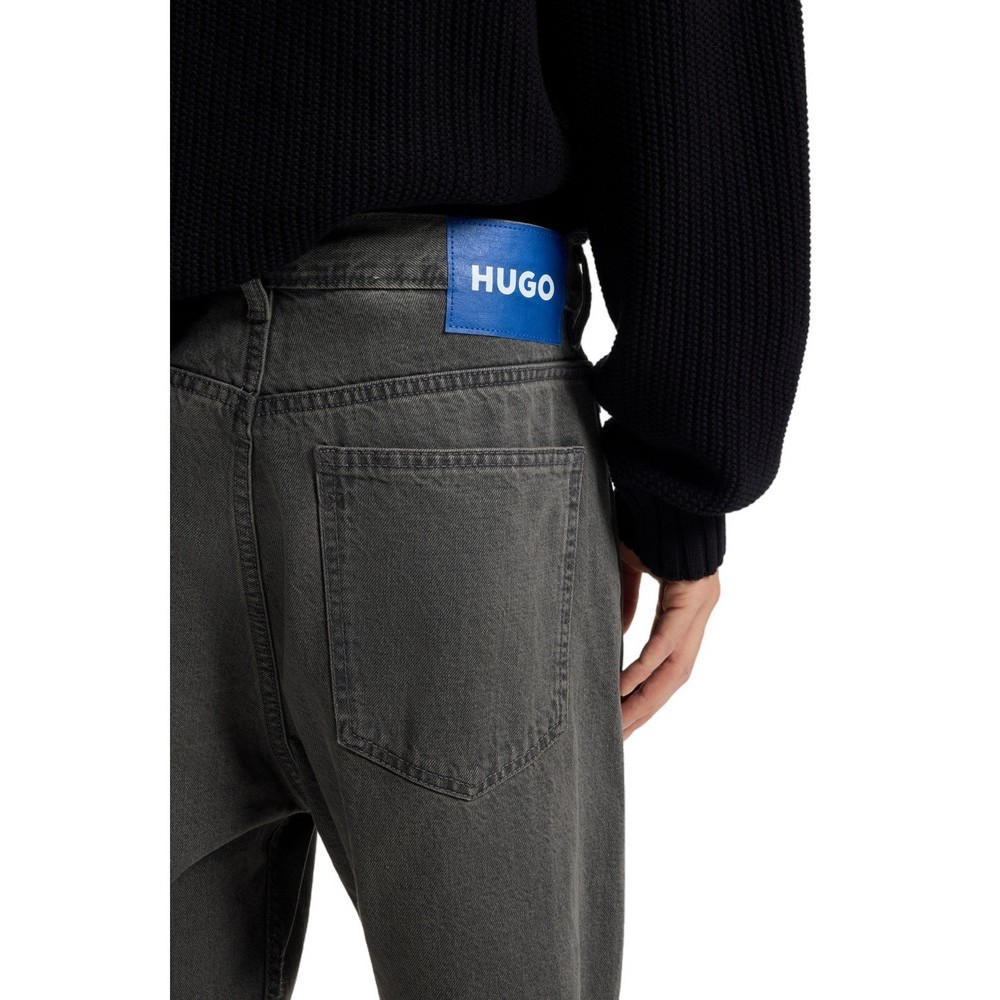 HUGO BOSS JEANS JONAH ΤΖΙΝ ΠΑΝΤΕΛΟΝΙ ΑΝΔΡΙΚΟ WASHED BLACK