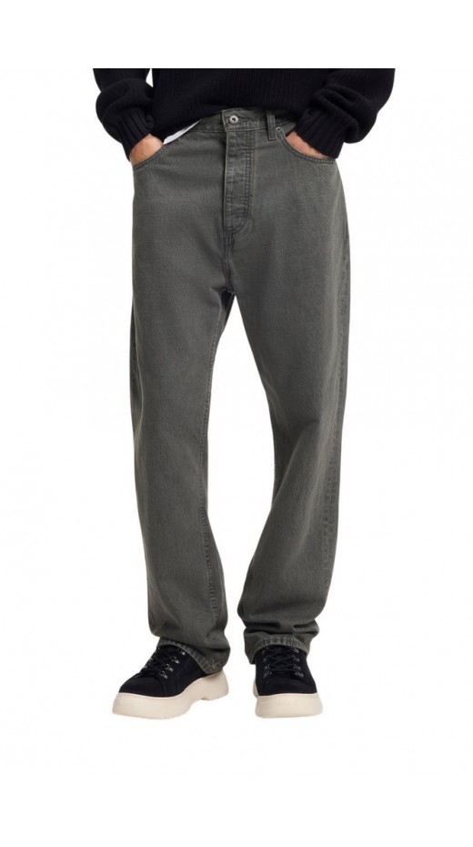 HUGO BOSS JEANS JONAH ΤΖΙΝ ΠΑΝΤΕΛΟΝΙ ΑΝΔΡΙΚΟ WASHED BLACK