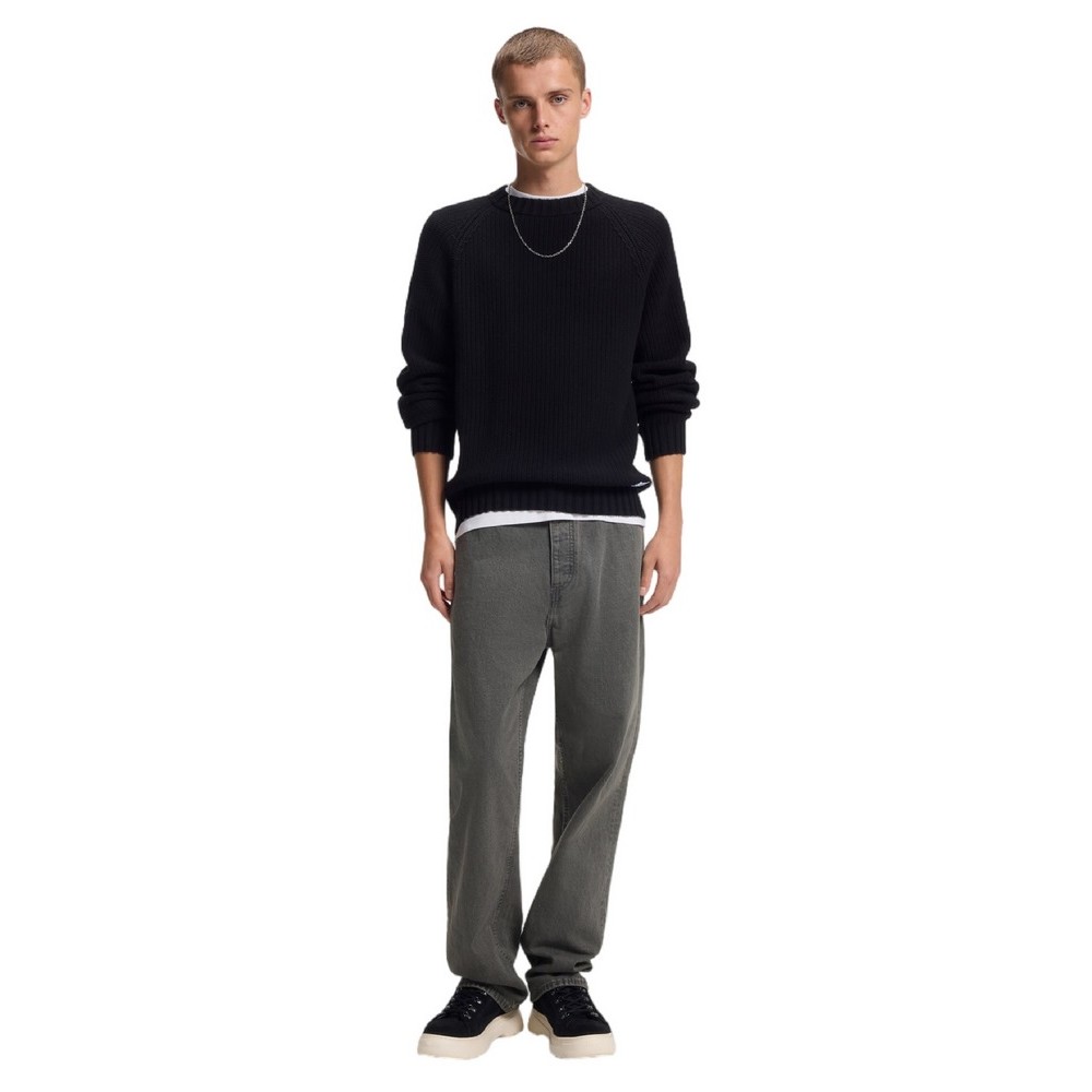 HUGO BOSS JEANS JONAH ΤΖΙΝ ΠΑΝΤΕΛΟΝΙ ΑΝΔΡΙΚΟ WASHED BLACK