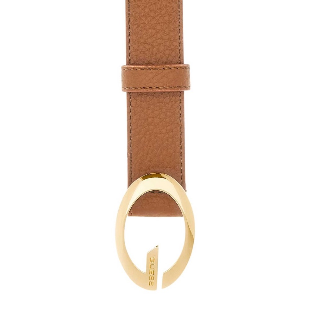 GUESS CAMDEN NOT ADJ & NOT REV H30 ΖΩΝΗ ΓΥΝΑΙΚΕΙΑ COGNAC