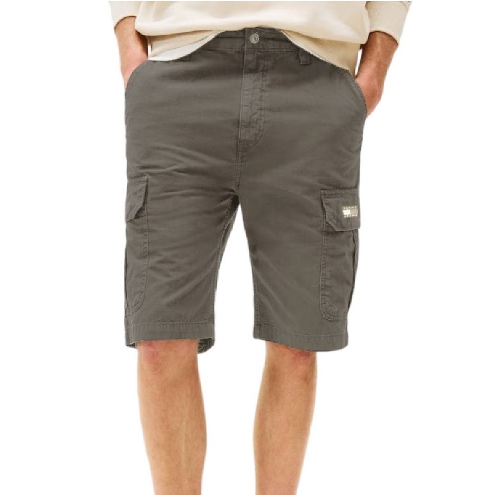 TOMMY JEANS OTIS WASHED CARGO SHORT ΒΕΡΜΟΥΔΑ ΑΝΔΡΙΚΗ GREY