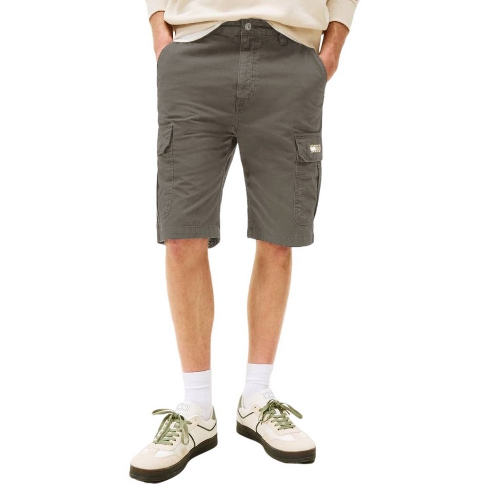 TOMMY JEANS OTIS WASHED CARGO SHORT ΒΕΡΜΟΥΔΑ ΑΝΔΡΙΚΗ GREY