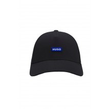 HUGO BOSS WOVEN CAP JINKO ΚΑΠΕΛΟ ΑΝΔΡΙΚΟ BLACK