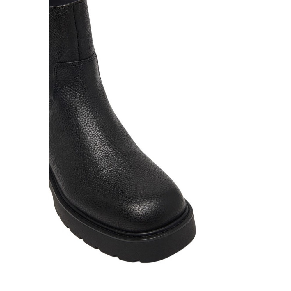 CALVIN KLEIN CHUNKY ANKLE BOOT LTH ΜΠΟΤΑΚΙ ΓΥΝΑΙΚΕΙΟ BLACK