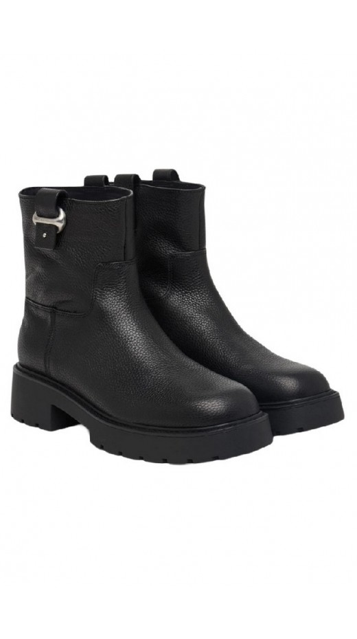 CALVIN KLEIN CHUNKY ANKLE BOOT LTH ΜΠΟΤΑΚΙ ΓΥΝΑΙΚΕΙΟ BLACK