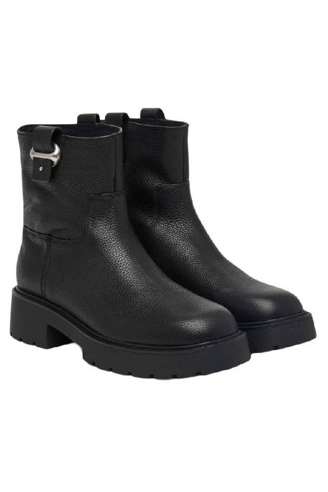 CALVIN KLEIN CHUNKY ANKLE BOOT LTH ΜΠΟΤΑΚΙ ΓΥΝΑΙΚΕΙΟ BLACK