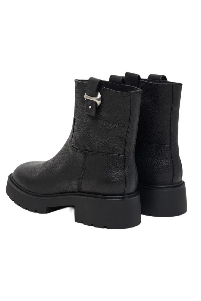 CALVIN KLEIN CHUNKY ANKLE BOOT LTH ΜΠΟΤΑΚΙ ΓΥΝΑΙΚΕΙΟ BLACK