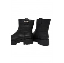 CALVIN KLEIN CHUNKY ANKLE BOOT LTH ΜΠΟΤΑΚΙ ΓΥΝΑΙΚΕΙΟ BLACK