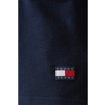 TOMMY JEANS REG WAFFLE TEE T-SHIRT ΜΠΛΟΥΖΑ ΑΝΔΡΙΚΗ NAVY