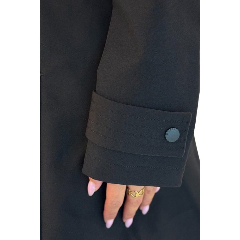 GUESS DILETTA 2 IN 1 TRENCH ΚΑΜΠΑΡΝΤΙΝΑ ΓΥΝΑΙΚΕΙΑ BLACK