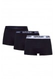 SUPERDRY TRUNK MULTI TRIPLE PACK ΕΣΩΡΟΥΧΟ ΑΝΔΡΙΚΟ BLACK/WHITE