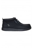 HEY DUDE WALLY MID GRIP CLASSIC ΠΑΠΟΥΤΣΙ ΑΝΔΡΙΚΟ BLACK/BLACK