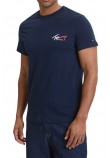 TOMMY JEANS REG SIGN SHIFT TEE EXT T-SHIRT ΜΠΛΟΥΖΑ ΑΝΔΡΙΚΗ NAVY