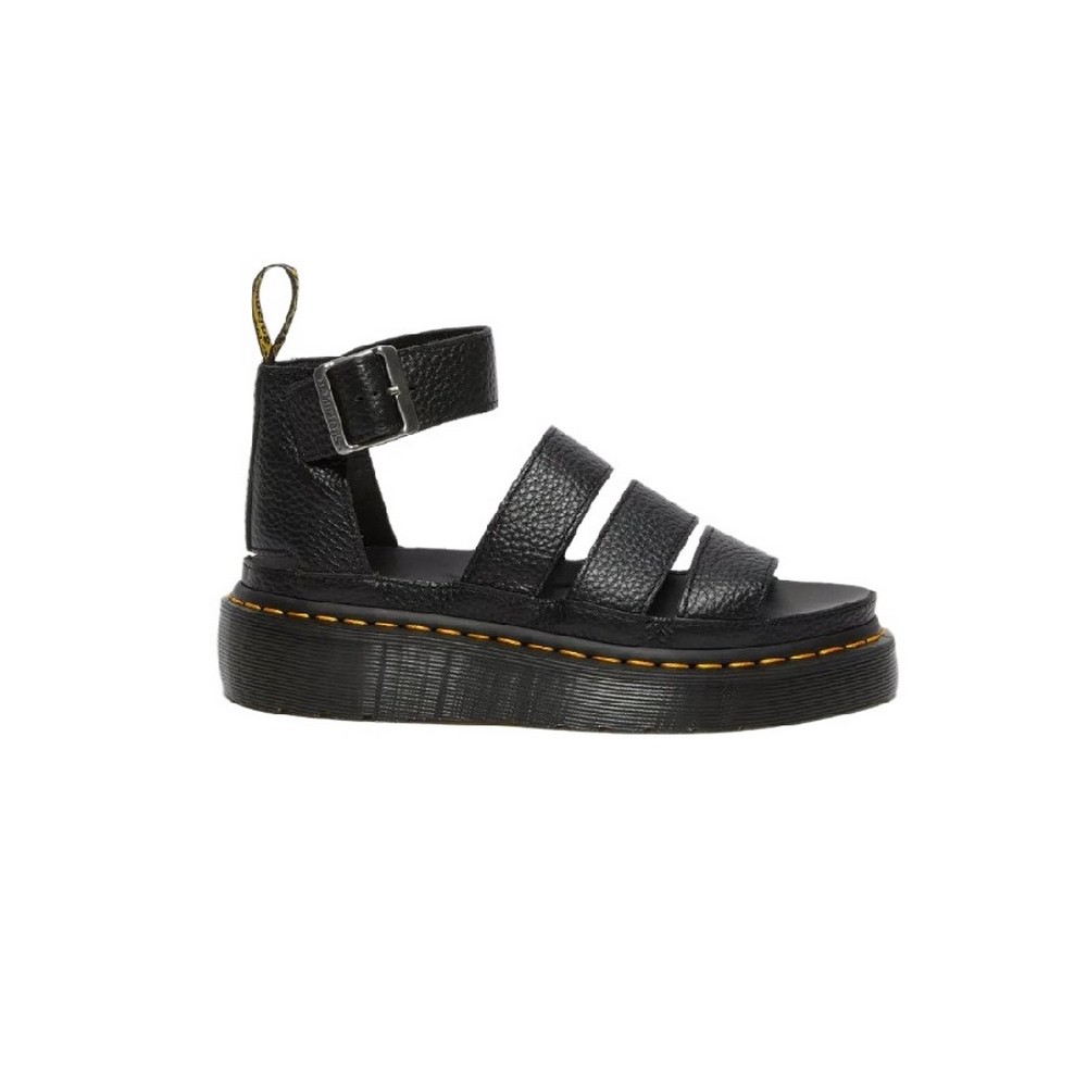 DR.MARTENS 24476001 CLARISSA II QUAD MILLED NAPPA ΠΕΔΙΛΟ ΓΥΝΑΙΚΕΙΟ BLACK