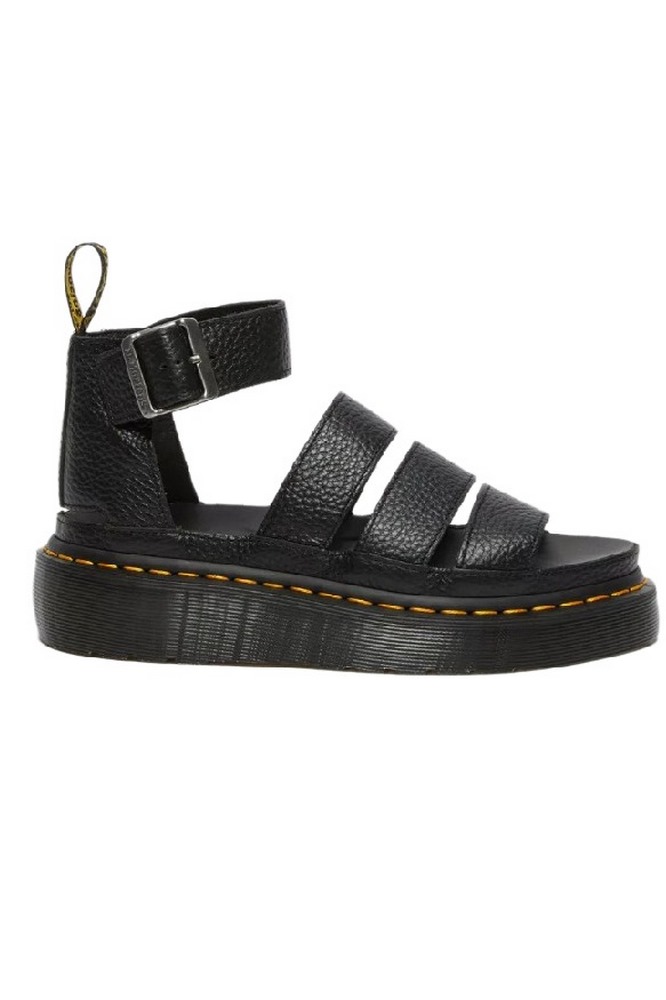 DR.MARTENS 24476001 CLARISSA II QUAD MILLED NAPPA ΠΕΔΙΛΟ ΓΥΝΑΙΚΕΙΟ BLACK