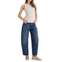 CALVIN KLEIN JEANS SL MONOGRAM PATCH WAFFLE RACER ΤΟΠ ΓΥΝΑΙΚΕΙΟ VANILLA