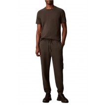 CALVIN KLEIN JEANS EU 350TERRY BADGE JOGGER ΦΟΡΜΑ ΠΑΝΤΕΛΟΝΙ ΑΝΔΡΙΚΟ ANTHRACHITE