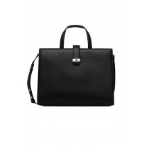 TOMMY HILFIGER HERITAGE SATCHEL ΤΣΑΝΤΑ ΓΥΝΑΙΚΕΙΑ BLACK