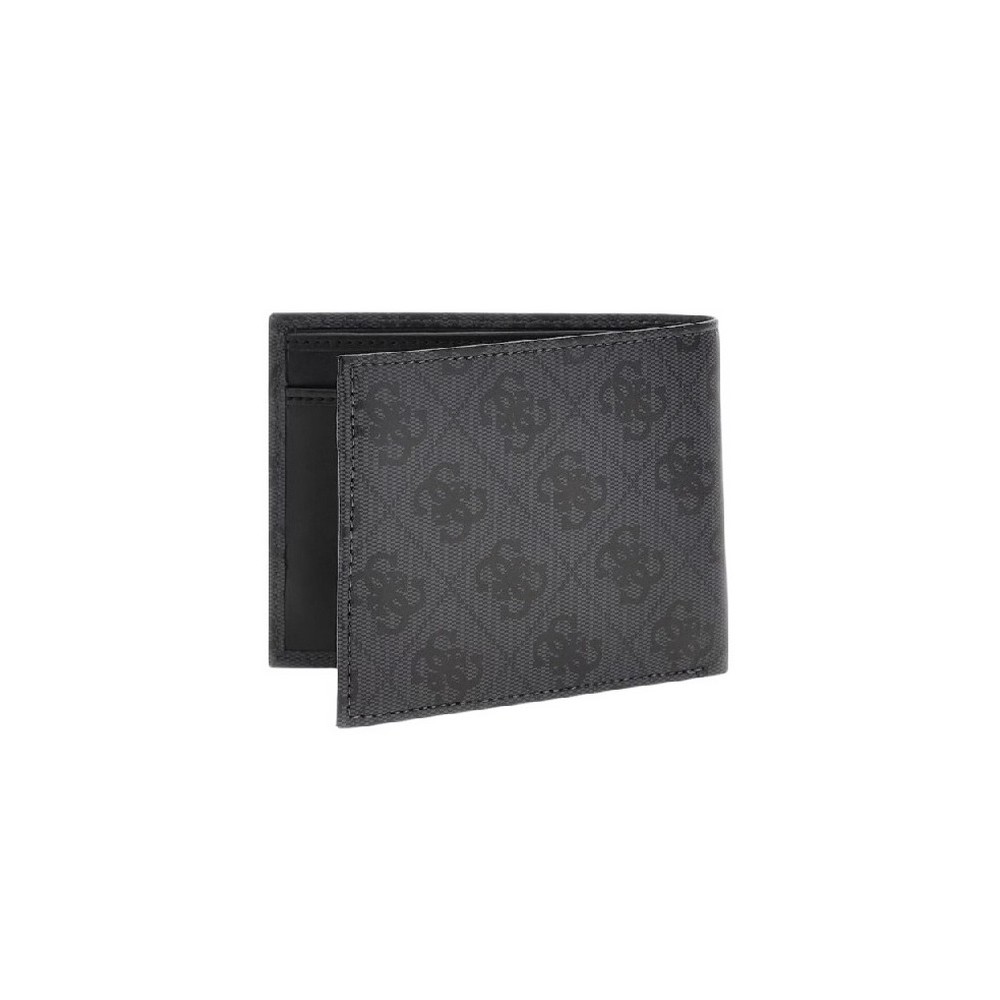 GUES MILANO BLLFLD W COIN POCKET SMVELELEA20 ΠΟΡΤΟΦΟΛΙ ΑΝΔΡΙΚΟ GREY