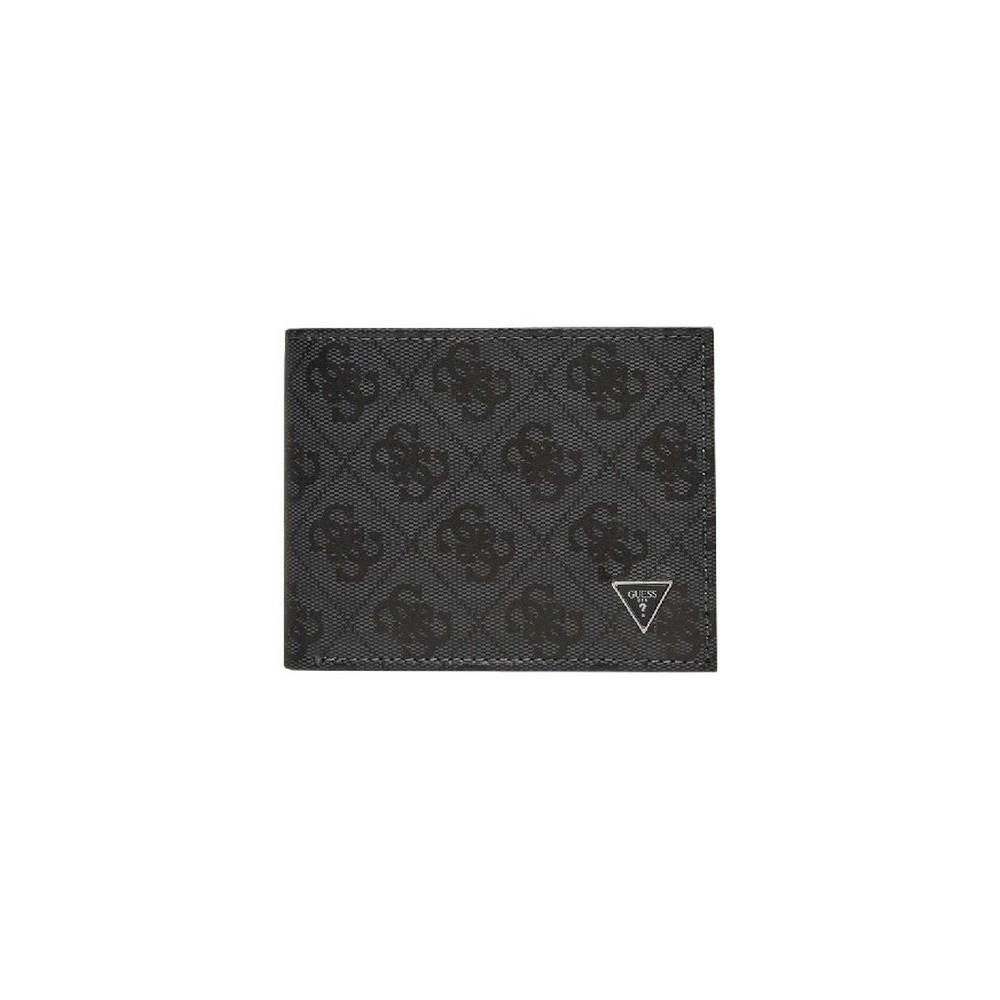 GUES MILANO BLLFLD W COIN POCKET SMVELELEA20 ΠΟΡΤΟΦΟΛΙ ΑΝΔΡΙΚΟ GREY