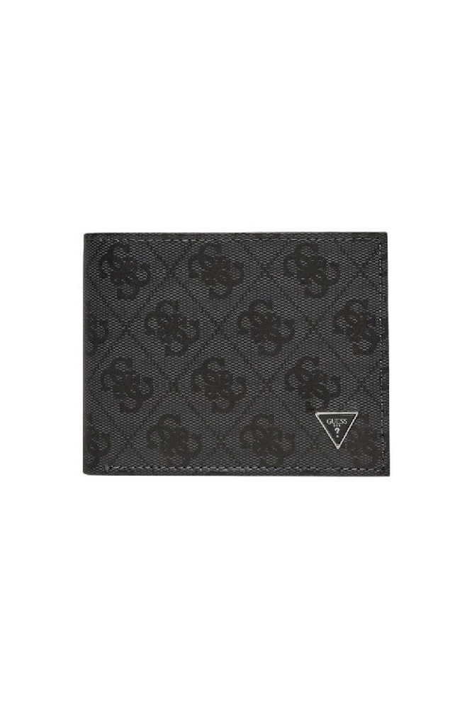 GUES MILANO BLLFLD W COIN POCKET SMVELELEA20 ΠΟΡΤΟΦΟΛΙ ΑΝΔΡΙΚΟ GREY