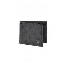 GUES MILANO BLLFLD W COIN POCKET SMVELELEA20 ΠΟΡΤΟΦΟΛΙ ΑΝΔΡΙΚΟ GREY