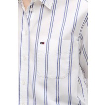 TOMMY JEANS RLX CROP SHIRT ΠΟΥΚΑΜΙΣΟ ΓΥΝΑΙΚΕΙΟ ECRU