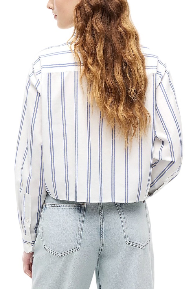 TOMMY JEANS RLX CROP SHIRT ΠΟΥΚΑΜΙΣΟ ΓΥΝΑΙΚΕΙΟ ECRU