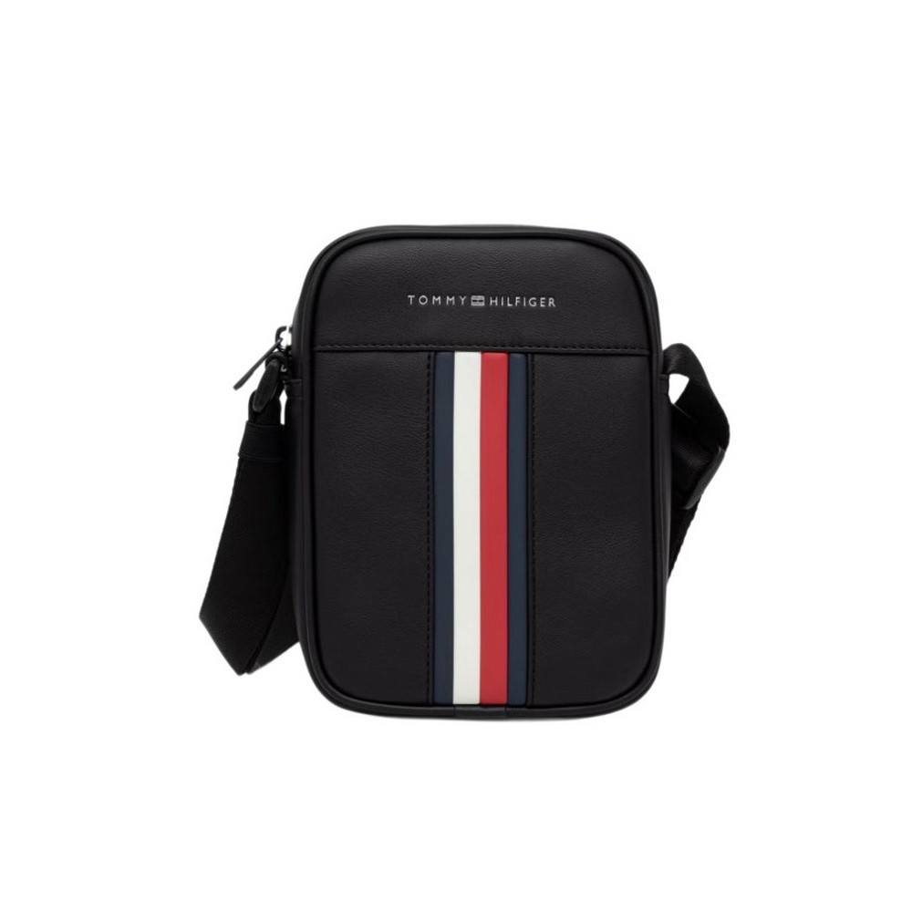 TOMMY HILFIGER METRO MINI REPORTER ΤΣΑΝΤΑ ΑΝΔΡΙΚΗ BLACK