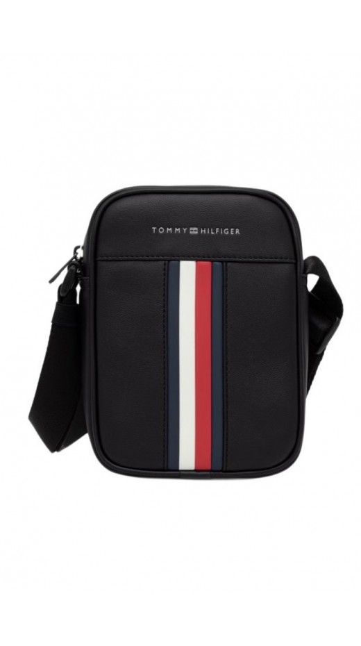TOMMY HILFIGER METRO MINI REPORTER ΤΣΑΝΤΑ ΑΝΔΡΙΚΗ BLACK