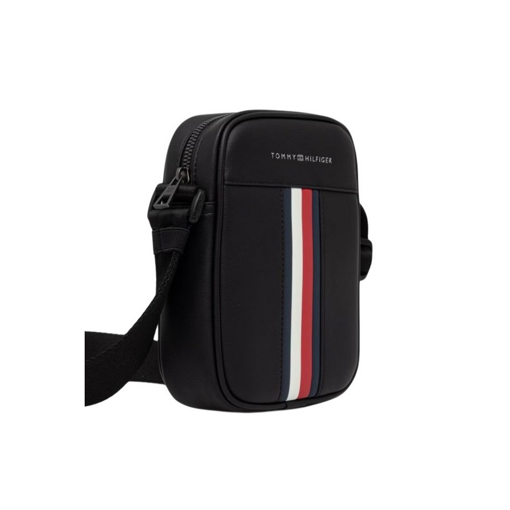 TOMMY HILFIGER METRO MINI REPORTER ΤΣΑΝΤΑ ΑΝΔΡΙΚΗ BLACK