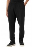 CALVIN KLEIN TAPERED TECH KNIT PLEATED PANT ΠΑΝΤΕΛΟΝΙ ΑΝΔΡΙΚΟ BLACK