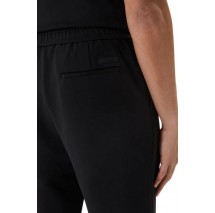 CALVIN KLEIN TAPERED TECH KNIT PLEATED PANT ΠΑΝΤΕΛΟΝΙ ΑΝΔΡΙΚΟ BLACK