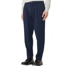 CALVIN KLEIN TAPERED TECH KNIT PLEATED PANT ΠΑΝΤΕΛΟΝΙ ΑΝΔΡΙΚΟ NAVY