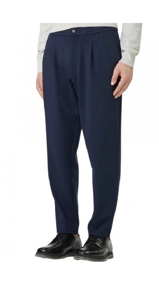 CALVIN KLEIN TAPERED TECH KNIT PLEATED PANT ΠΑΝΤΕΛΟΝΙ ΑΝΔΡΙΚΟ NAVY
