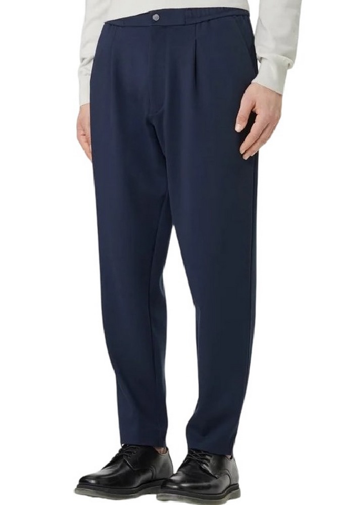 CALVIN KLEIN TAPERED TECH KNIT PLEATED PANT ΠΑΝΤΕΛΟΝΙ ΑΝΔΡΙΚΟ NAVY