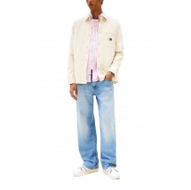 TOMMY JEANS BRICK CORD OVERSHIRT EXT ΠΟΥΚΑΜΙΣΟ ΑΝΔΡΙΚΟ BEIGE