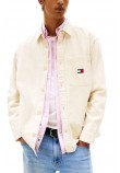 TOMMY JEANS BRICK CORD OVERSHIRT EXT ΠΟΥΚΑΜΙΣΟ ΑΝΔΡΙΚΟ BEIGE