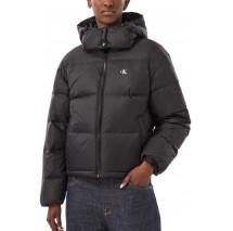 CALVIN KLEIN JEANS ESSENTIAL MW SHORT DOWN PUFFER ΜΠΟΥΦΑΝ ΓΥΝΑΙΚΕΙΟ BLACK