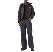 CALVIN KLEIN JEANS ESSENTIAL MW SHORT DOWN PUFFER ΜΠΟΥΦΑΝ ΓΥΝΑΙΚΕΙΟ BLACK