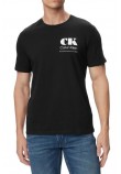 CALVIN KLEIN 30s EU RESORT GRAPHIC T-SHIRT ΜΠΛΟΥΖΑ ΑΝΔΡΙΚΗ BLACK