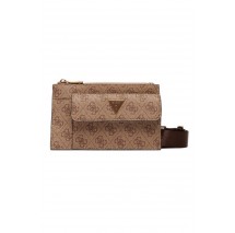 GUESS MILANO FLAT BUMBAG HMMILOP6391 ΤΣΑΝΤΑ ΑΝΔΡΙΚΗ LATTE