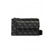 GUESS MILANO FLAT BUMBAG HMMILOP6391 ΤΣΑΝΤΑ ΑΝΔΡΙΚΗ BLACK/GREY