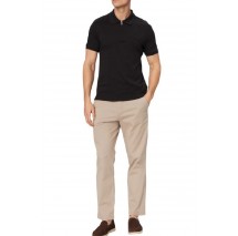 CALVIN KLEIN SUPIMA ZIP POLO T-SHIRT ΜΠΛΟΥΖΑ ΑΝΔΡΙΚΗ BLACK