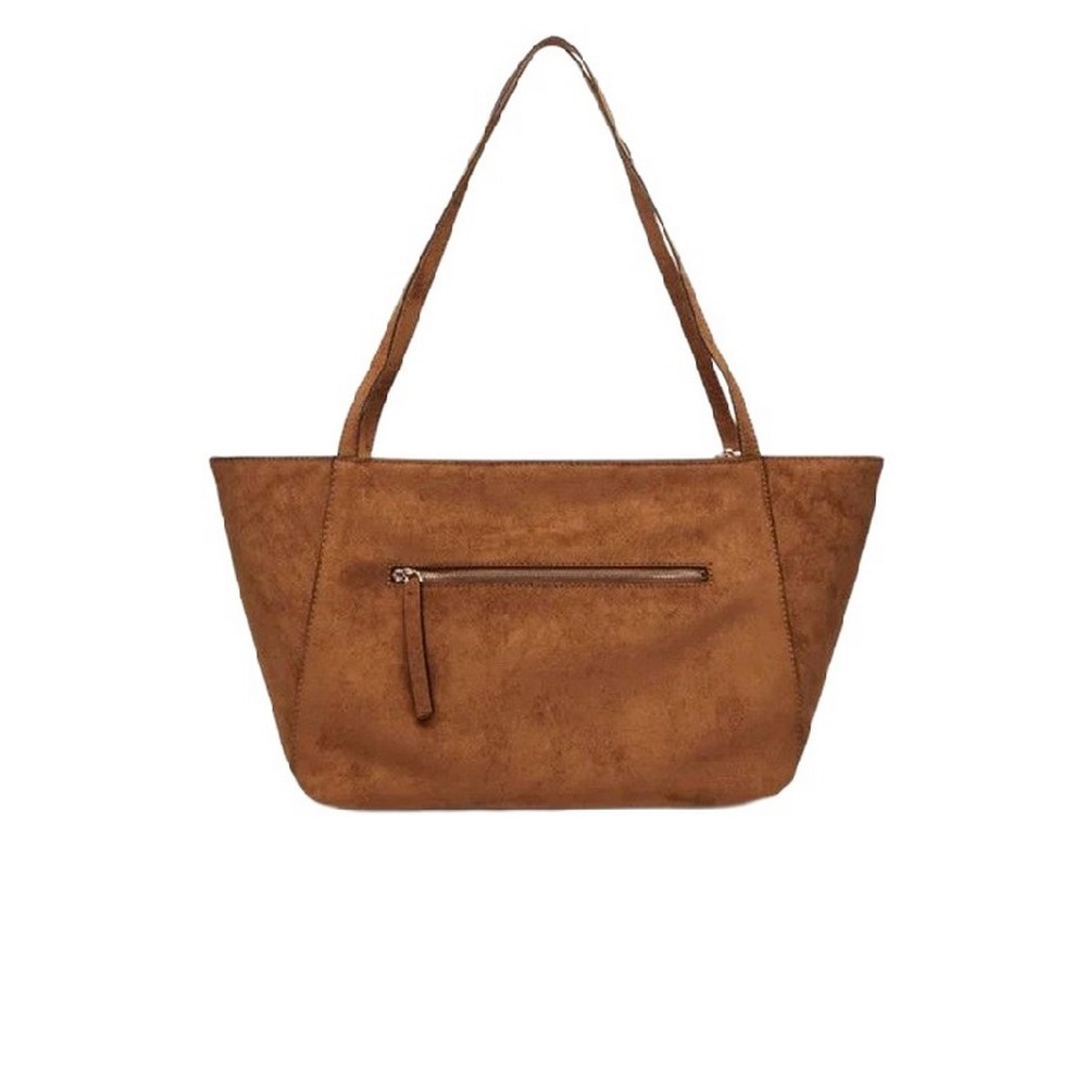 GUESS DEVON 3 COMP TOTE ΤΣΑΝΤΑ ΓΥΝΑΙΚΕΙΑ COGNAC