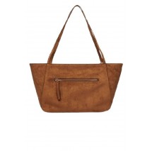 GUESS DEVON 3 COMP TOTE ΤΣΑΝΤΑ ΓΥΝΑΙΚΕΙΑ COGNAC